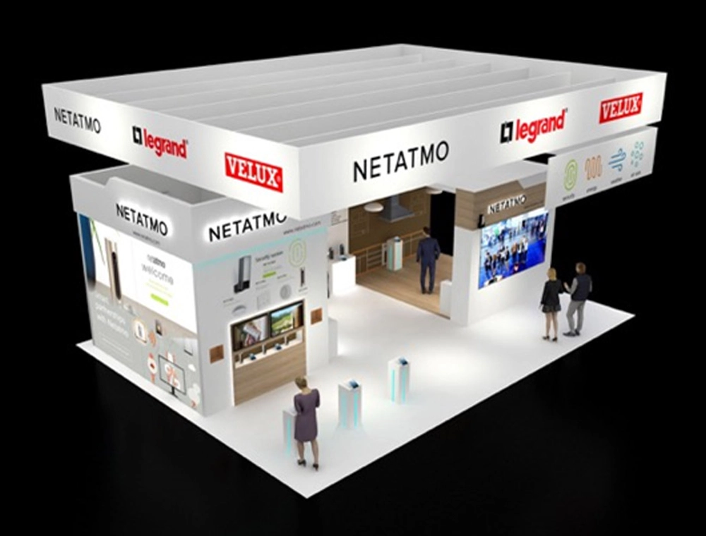 30x40 convention booth builders